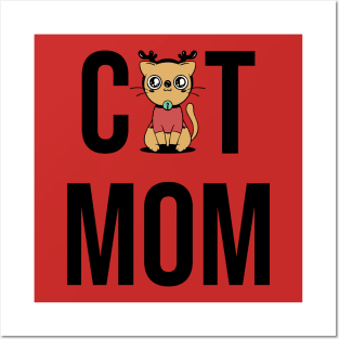 Cat Mom,Cat Mother, cat mama best gift for mom Posters and Art